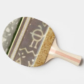Het hedendaagse Tribale Patroonschilderen Tafeltennisbatje (Zijkant)