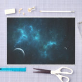 Het heelal tissuepapier (Craft)