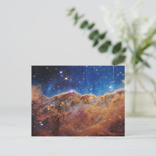 Het heelal via James Webb Telescope Briefkaart (Staand voorkant)