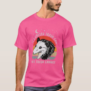 het heet afvalbak niet afval kan niet grappige was t-shirt