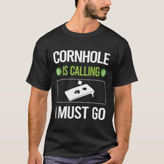 Het heet Cornhole T-shirt (Voorkant)