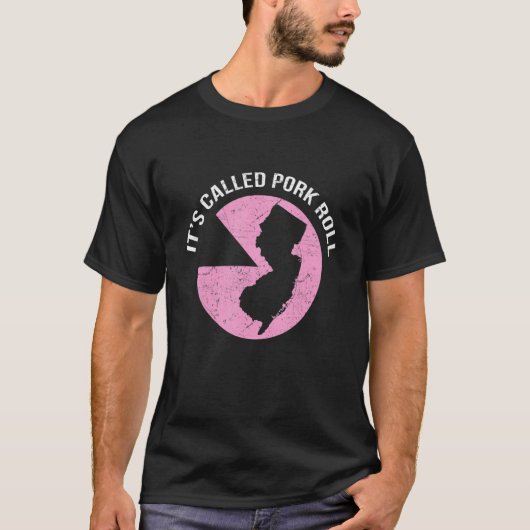 Het heet Pork Roll New Jersey T-shirt (Voorkant)