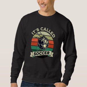 Het heet Soccer Retro Futbol Football Trui