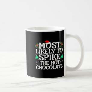 Het Heetste Chocolade Morsen Leuk Kerstmis Koffiemok
