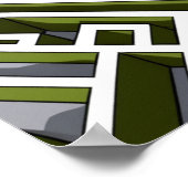 Het heggendoolhof poster (Hoek)