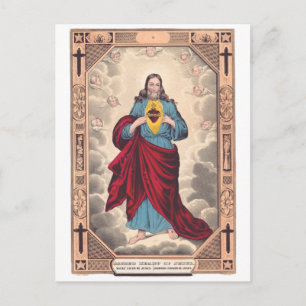 Het Heilig Hart van Jezus Briefkaart