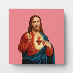 Het Heilig Hart van Jezus Fotoplaat