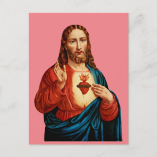 Het Heilig Hart van Jezus Heilige kaart