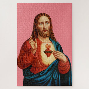 Het Heilig Hart van Jezus Legpuzzel