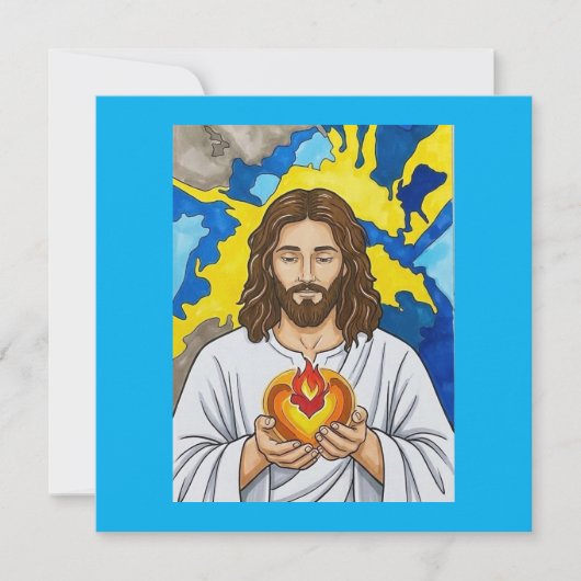 Het Heilig Hart van Jezus Save The Date (Voorkant)
