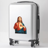 Het Heilig Hart van Jezus Sticker (Koffer)