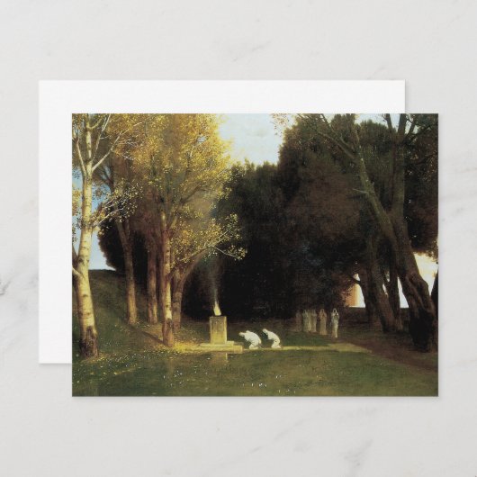 Het Heilig Hout van Arnold Bocklin,  Kunst (Voorkant / Achterkant)