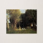 Het Heilig Hout van Arnold Bocklin, Kunst Legpuzzel (Horizontaal)