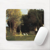 Het Heilig Hout van Arnold Bocklin,  Kunst Muismat (Met muis)