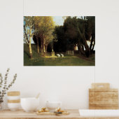 Het Heilig Hout van Arnold Bocklin, Kunst Poster (Keuken)