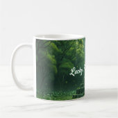 Het heiligdom van het Clover Green Field Koffiemok (Links)