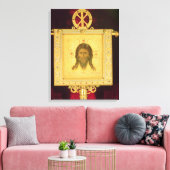 Het Heilige Gezicht, 1249 (paneel) Canvas Afdruk (Insitu (Woonkamer))