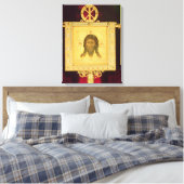 Het Heilige Gezicht, 1249 (paneel) Canvas Afdruk (Insitu (Slaapkamer))