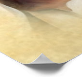 Het Heilige Gezicht van Jezus Afbeelding. Poster (Hoek)