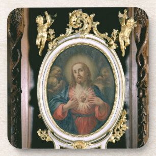 Het heilige hart van Christus, van de boarding Sch Bier Onderzetter