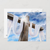 Het Heilige Kruis in het Wit Briefkaart (Voorkant / Achterkant)