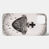 Het heiligste hart van Jezus Christus Case-Mate iPhone Case (Achterkant (horizontaal))