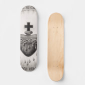 Het heiligste hart van Jezus Christus Skateboard (Voorkant)