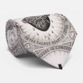 Het heiligste hart van Jezus Christus Stropdas (Opgerold)