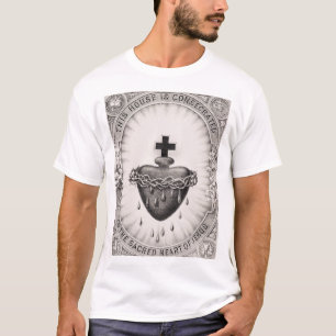 Het heiligste hart van Jezus Christus T-shirt