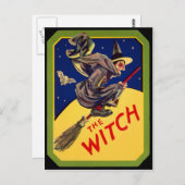 Het heks Briefkaart (Voorkant / Achterkant)