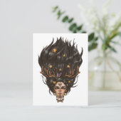 Het heks Briefkaart (Staand voorkant)