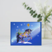 Het heldere Briefkaart van de Eenhoorn van (Staand voorkant)