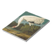 Het hele Crane Audubon-vogelschilderen Notitieblok (Gedraaid)