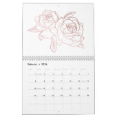 Het hele jaar lang kalander kalender (Feb 2026)