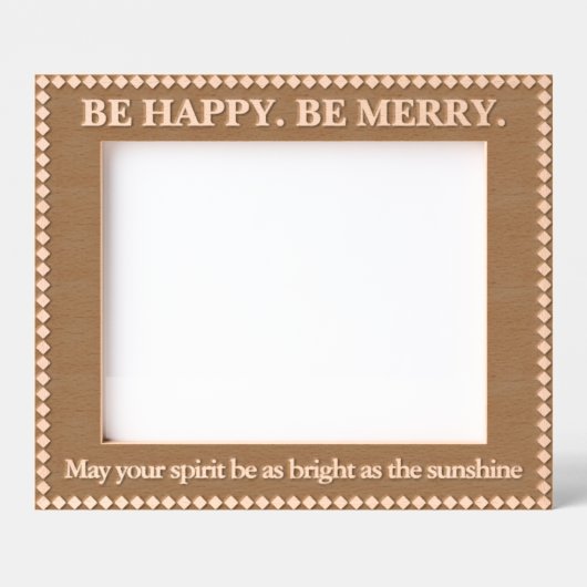 Het hele seizoen opheffen van Well Wishes Message  Gegraveerde Lijstjes (Voorkant)