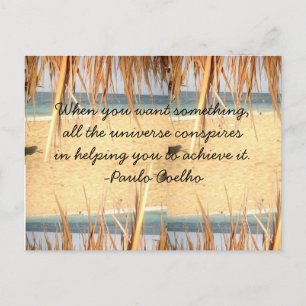 Het hele universum verzint Briefkaart