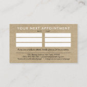 Het helen Hands Yin Yang symbool Benoeming Visitekaartje (Achterkant)