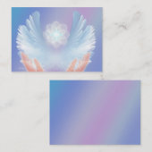 Het helen met Angels Blue Visitekaartje (Voorkant / Achterkant)