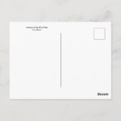 Het helen van het blinde Man door het Briefkaart C (Achterkant)