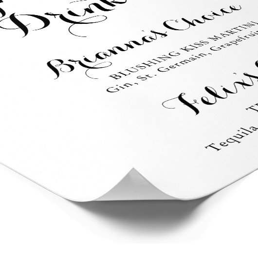 Het herfst Rustic Teken van de Handtekening van de Poster (Hoek)