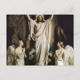 Het herstel van Carl Bloch Briefkaart