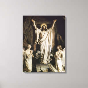 Het herstel van Carl Bloch Canvas Afdruk
