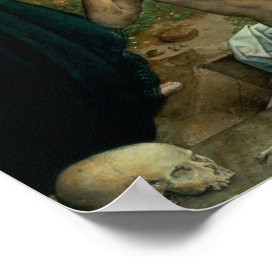 Het herstel van Lazarus Poster (Hoek)