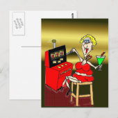 HET HETE BRIEFKAART VAN DE GOKAUTOMAAT VAN MAMMA'S (Voorkant / Achterkant)