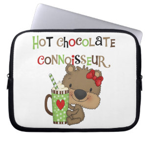 Het hete Meisje ChocolateConoisseur draagt Laptop Sleeve