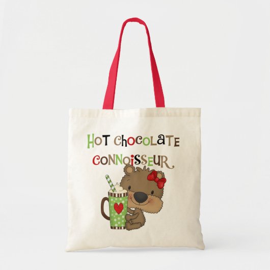 Het hete Meisje ChocolateConoisseur draagt Tote Bag (Voorkant)