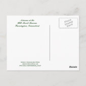 Het Hill-Stead Museum, Farmington, CT Briefkaart (Achterkant)