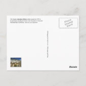 Het Historic Ahwahnee Hotel, Yosemite, CA Briefkaart (Achterkant)