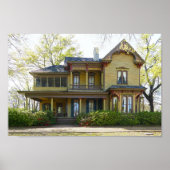 Het historische Bonner-Whitaker-McClendon House, T Poster (Voorkant)