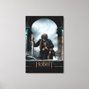 Het Hobbit - BILBO BAGGINS™ Movie Poster Canvas Afdruk